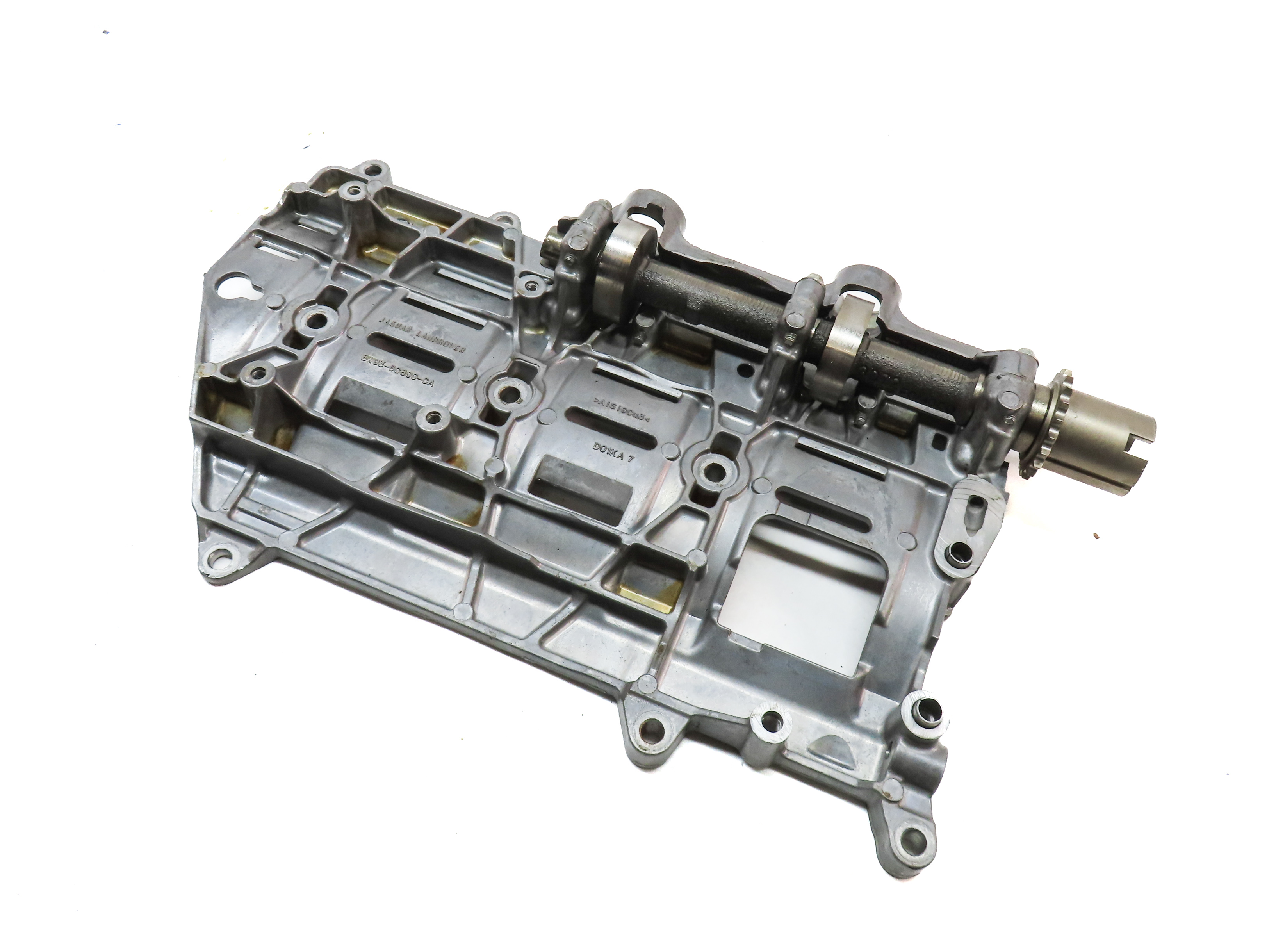 2015 LAND RANGE ROVER SPORT (L494) 3.0L SUPER ENGINE MOTOR OIL PAN BAFFLE TRAY — exact item pictured